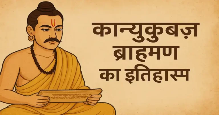 कान्यकुब्ज ब्राह्मण का इतिहास