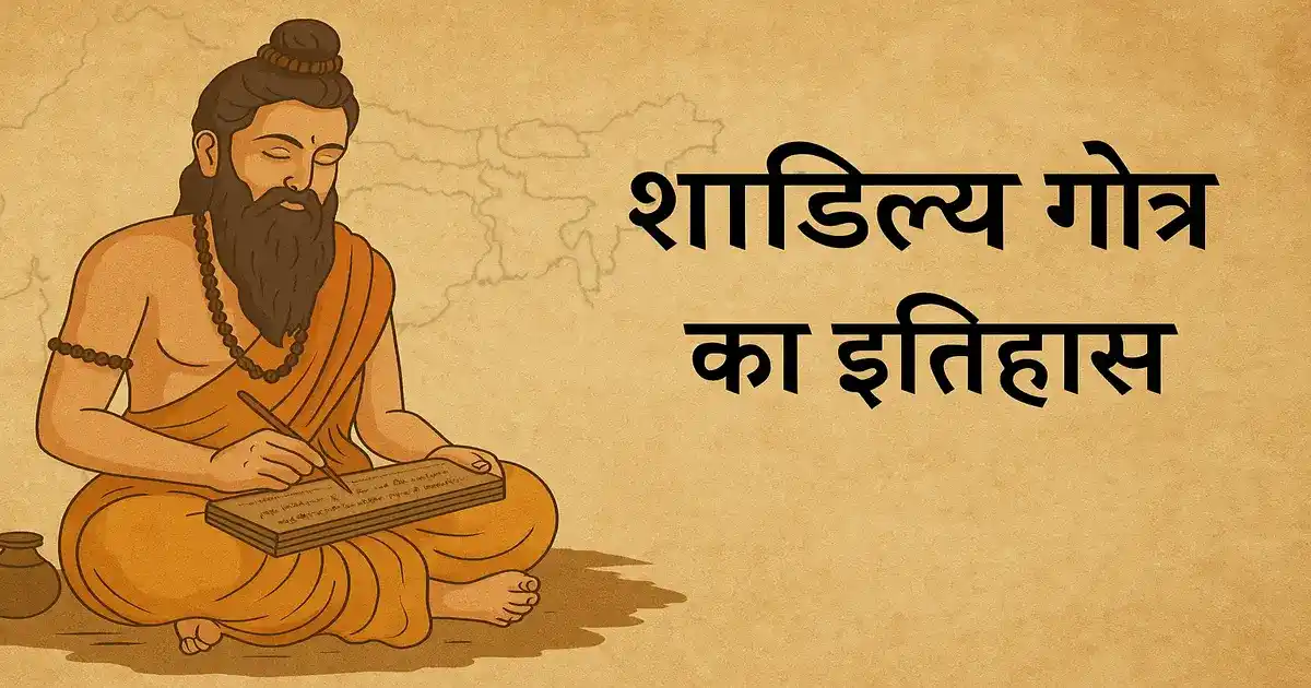 शांडिल्य गोत्र का इतिहास