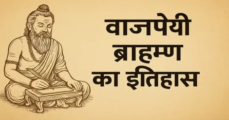 वाजपेयी ब्राह्मण का इतिहास